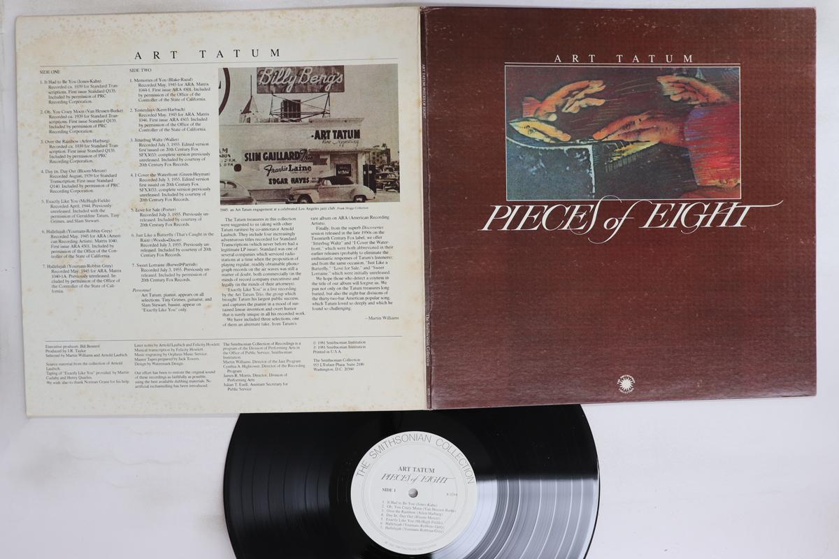 

LP Record ART TATUM Pieces Of Eight R029 SMITHSONIAN CO 1981 US Jazz Used