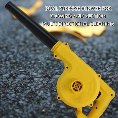2 In 1 Cordless Electric Air Blower Vacuum Cleannig Blower Blowing & Suction Collector For 18V 18650 Battery