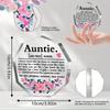 Best Aunt Ever Acrylic Plaque - Definition Gift from Niece/Nephew for Birthday & Christmas