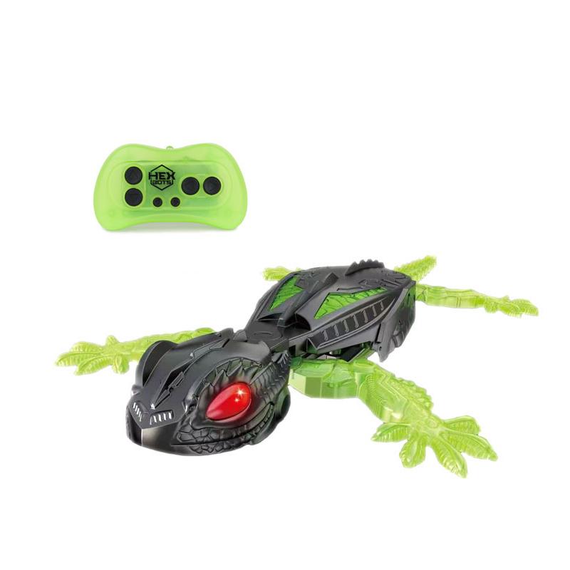 Non-toxic Remote Control Wall Crawler Gecko Toy 360° Rotating RC Floor Driving & Wall Climbing Bionic Mechanical Gecko Robot Toy