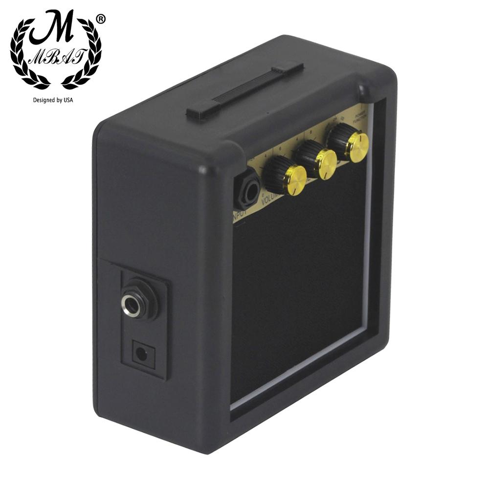 M MBAT Mini Electric Guitar Amp Amplifier Speaker Portable Acoustic Guitar Speaker Guitar Stringed Instrument Accessories China Mainland