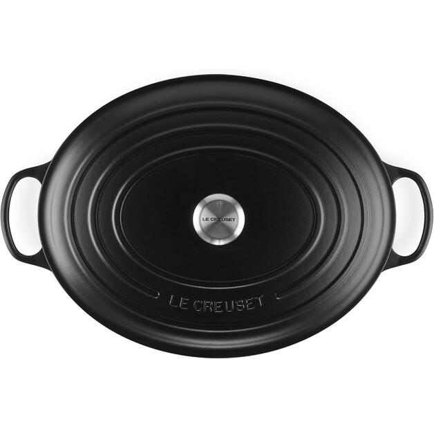 Чугунная жаровня Le Creuset Signature овальная 40 см черная (21178400000430)