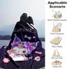 1pc Kurumi Cartoon Blanket, Soft Throw for Room Decor, Perfect Gift, Living Room, Travel, Camping, Car Blankets, Beach, Office Naps, Suitable for All