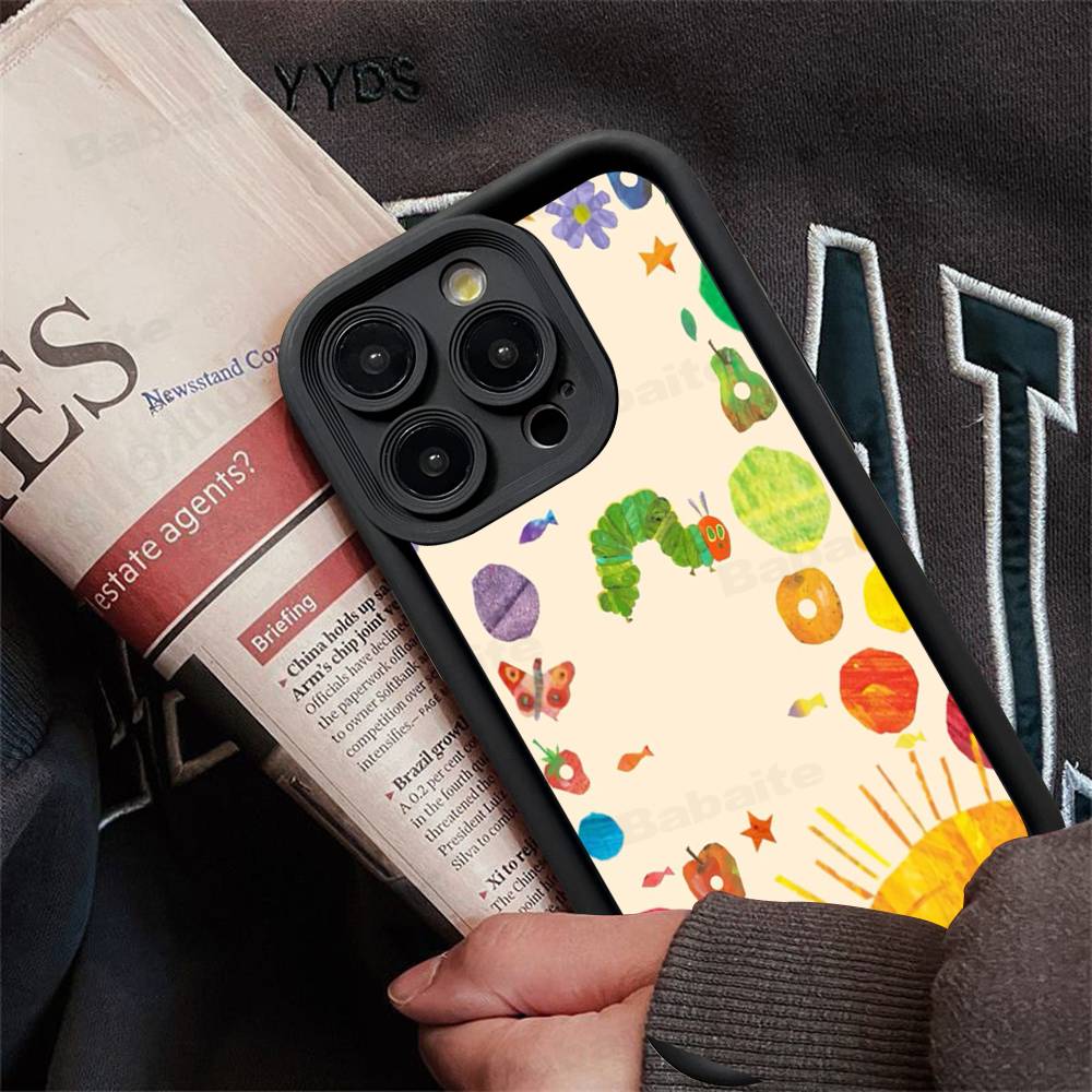The Very Hungry Caterpillar Phone Case For IPhone 17 16 15 14 Plus 13 12 11 Pro Max Silicone Cover