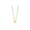 Celine Alphabet L Necklace In Brass With Gold Finish 46N0L6BRA-35OR