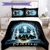 3pcs Custom Name The Fellowship of the Ring Bedding Set Duvet Cover Closure Includes 1 Duvet Cover & 2 Pillowcases for All Seasons Bedroom Decor