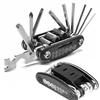 Umfassendes Tragbares Fahrrad 16 in 1 Multifunktions-Radfahren Fahrrad Stahlwerkzeug Reparaturset Kits