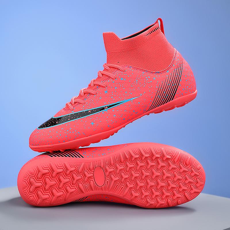 2025 Fashion Professional Football Shoes Fg Long Nail Tf Broken Nail Artificial Turf Training Outdoor Sports Shoes high-quality