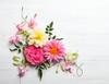 Glass Plate Cutting Board 52X40 Flowers