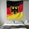 Bundesadler Wandteppich Ästhetischer Wandbehang Bedruckter Stoffdecke Dekorative Wandteppiche für Schlafzimmer Wohnzimmer Heimdekoration