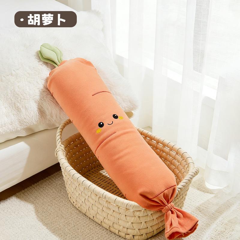 

Infant candy pillow, baby doll, cartoon comfort pillow, soothing pillow for side sleeping, children s hug pillow, shaping pillow Carrot60*12cm