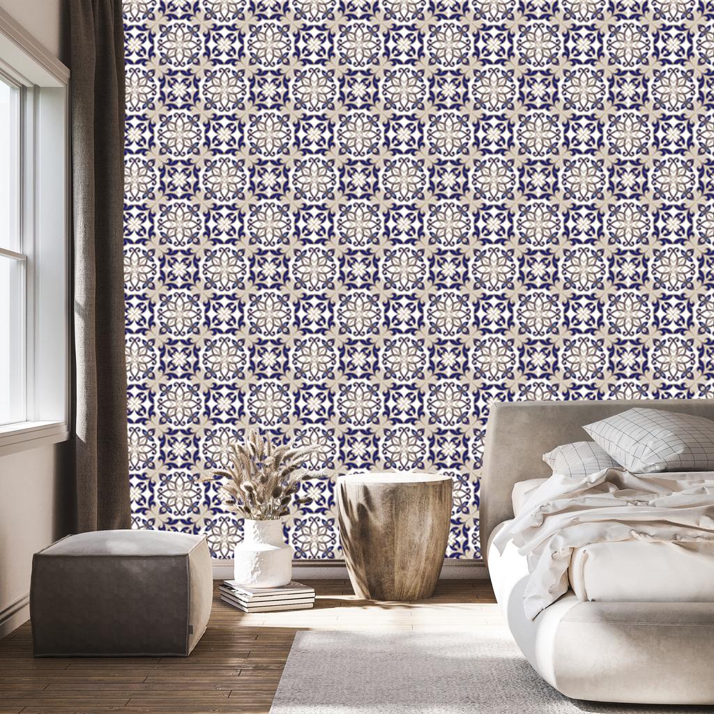 Wallpaper Beautiful stylish Moroccan mosaic for living room and bedroom 50x1000