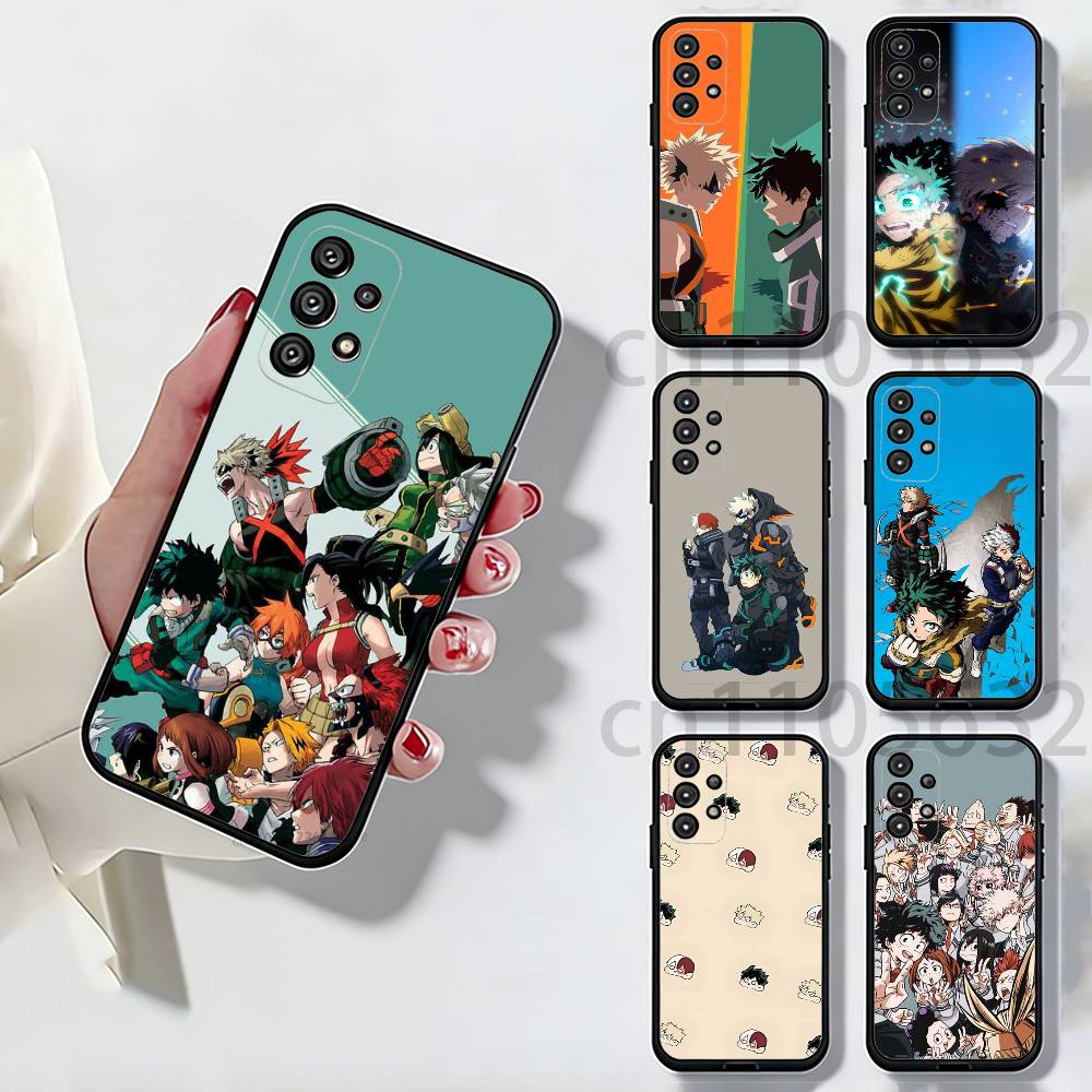 Deku Bakugou Shouto Hero A-Academia Phone Case for Samsung Galaxy A73,23,53,33,14,24,13,72,22,52,32,54,A34 Soft Cover