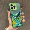 Mountains and Rivers Laser Phone Case For IPhone 14 15 Pro Max Plus 11 12 13 Mini Pro Max 16 Pro Max Shockproof Back Cover Funda