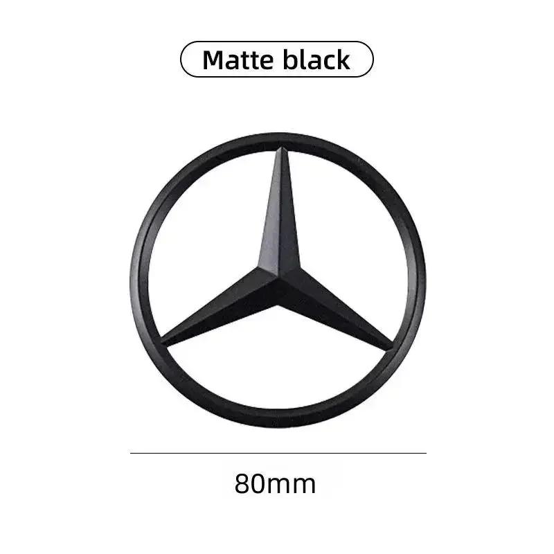 8cm ABS Car Rear Decal Trunk Emblem Sticker for Mercedes Benz W204 New GLS SLK CLASS CLS500 CLS400 CLS550 CLS350 CLS63 2012-2018
