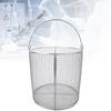 Stainless Steel Instrument Sterilization Basket Case Lab Supplies with HandleRound 150x150x150mm