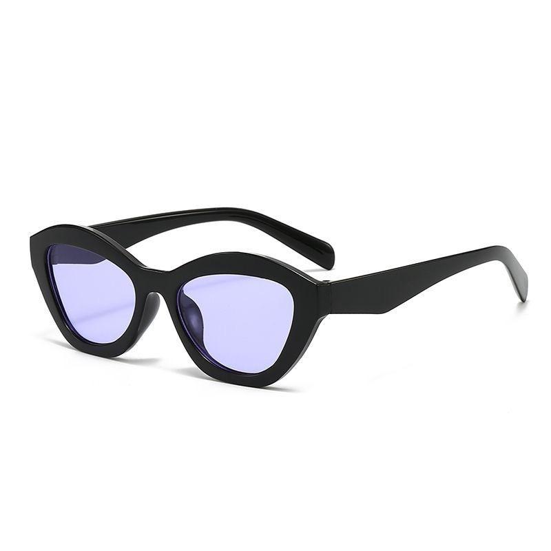 Cat'S Eye Sunglasses Retro Fashion Trend Y2K Men And Women Uv Protection