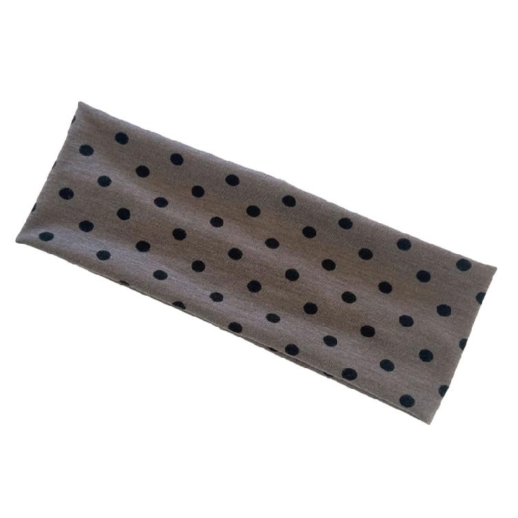 Fascia Multifunzionale per Capelli da Yoga, Copricapo alla Moda, Design a Pois Rotondi, Tessuto Elastico, Accessorio per Capelli, Multicolore