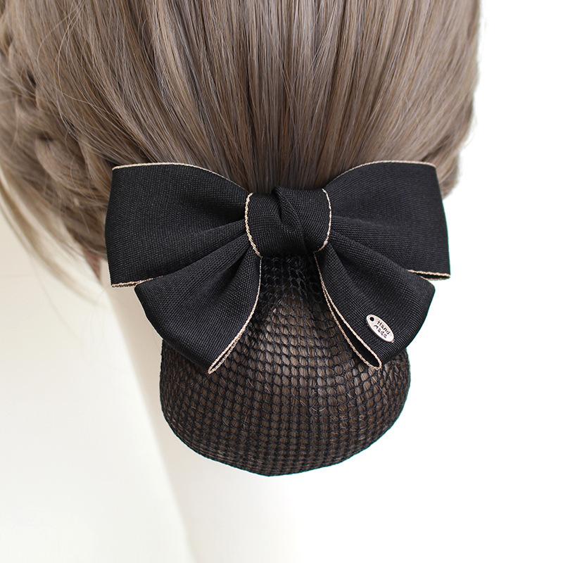 Yifei Jewelry Professional Head Flower Nurse Flight Attendant Staff Work Hairpin Headgear Hair Accessories Disc Hair Net Pocket
