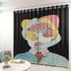 Abstract Curtain Cloth Bedroom Living Room Balcony Blackout Curtain Office Hotel Insulation Curtain