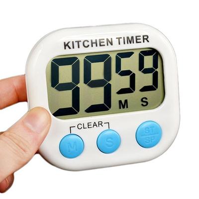 Nový velký LCD digitální kuchyňský časovač odpočítávání času s magnetickým hlasitým alarmem