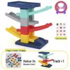 Children's Multi-layer Track & Inertial Car Building Set