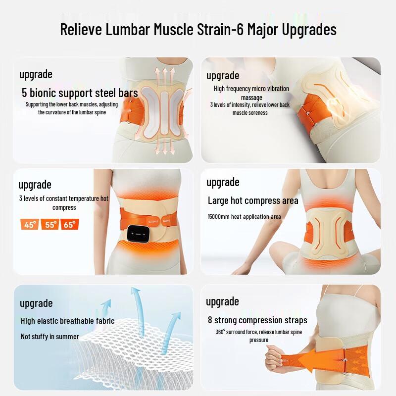 Keepfit KPF-W13 Electric Heating Lumbar Massager