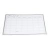Naklejka na tablicę suchościeralną 42,5x30cm Magnetyczna Wielokrotnego użytku Łatwe czyszczenie Tygodniowy wzór siatki Tablica suchościeralna
