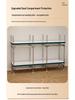 Sturdy Steel Pipe Wardrobe with Alloy Connectors for Home Bedrooms and Rentals