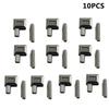 10/24/123Pcs Metal Zipper Head Sliders Retainer Insertion Pin Zipper Top Stopper Ends for Coat Jacket Clothes Repair Kit