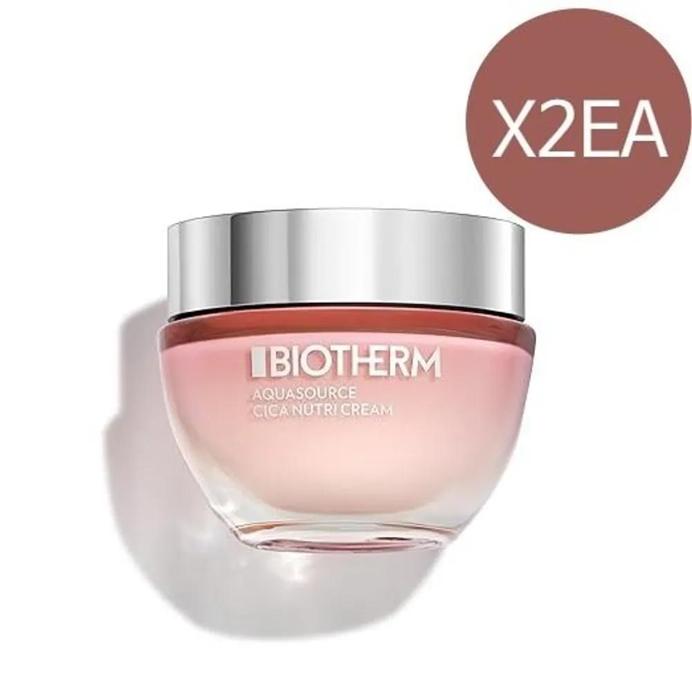 Biotherm Aquasource Cica Nutri Cream 50ml x 2