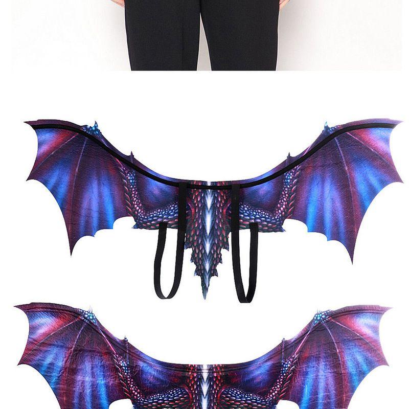 Vivid Non-woven Dragon Wings Cosplay Props For Halloween Parties And Role Play
