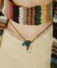 Vvv Asymmetrical Daisy Pendant String Necklace