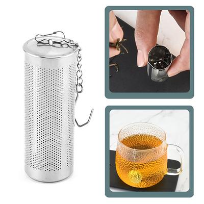 Çay Süzgeci Demlik Çay ve Baharatlar Paslanmaz Çelik Kancalı Süzgeç