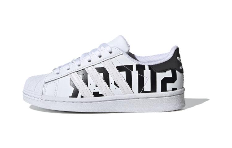 

Adidas Originals SUPERSTAR C Low top Kids Skateboarding Shoes White Children Aged 3 7 Years Old FV3751 29
