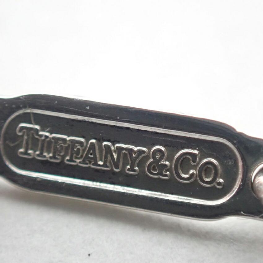 [Used] TIFFANY/Tiffany 925 Atlas Bar Pendant/Necklace/j87-3