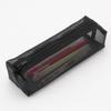 MUJI Nylon Netz Federmäppchen Quadratisch x 4cm x 5cm Schwarz 82263602 - - Ca.. 18.5cm (W.) (H.) (D.) -
