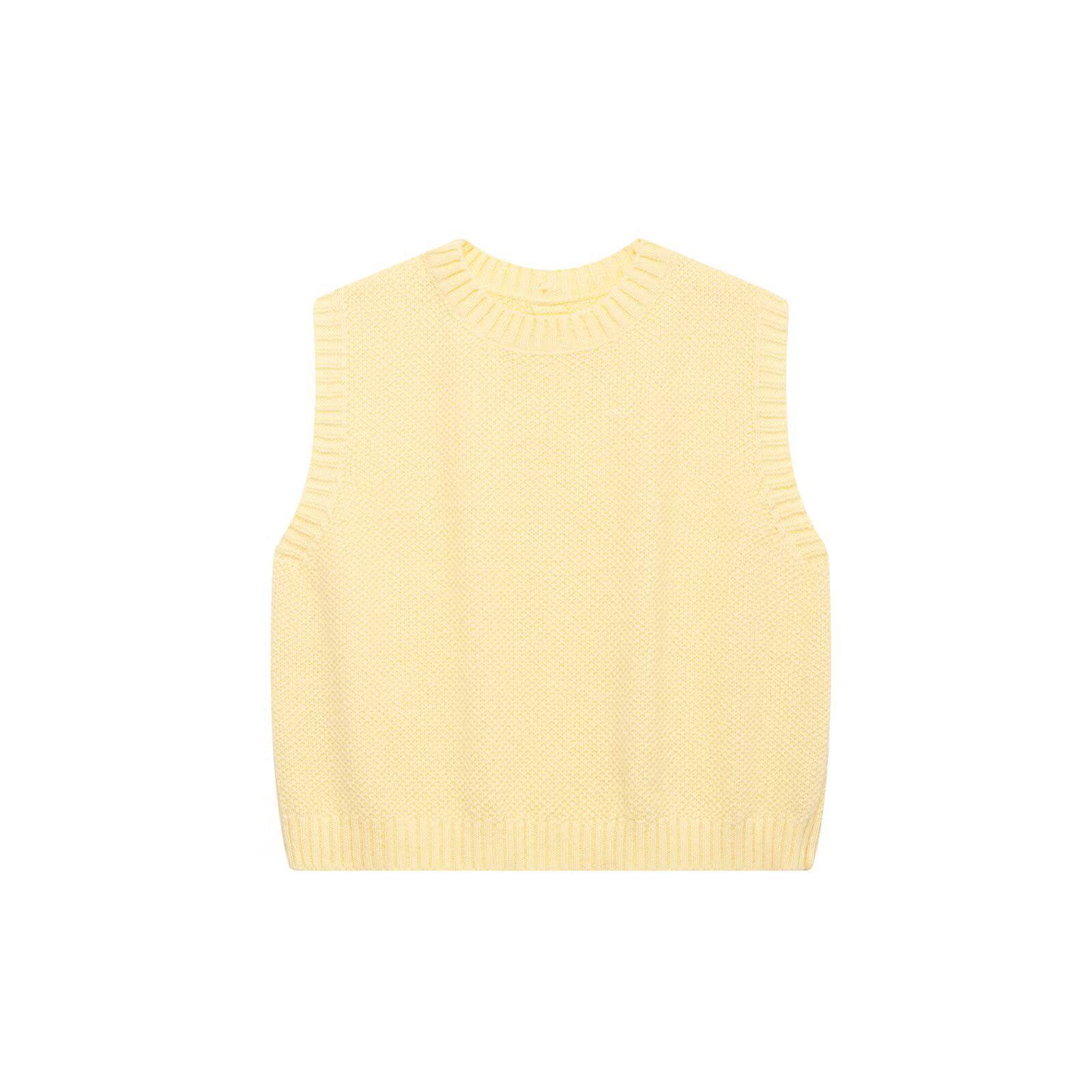 

2025 Spring/Summer Women s Casual Fashion Knit Backless Tank Top Small