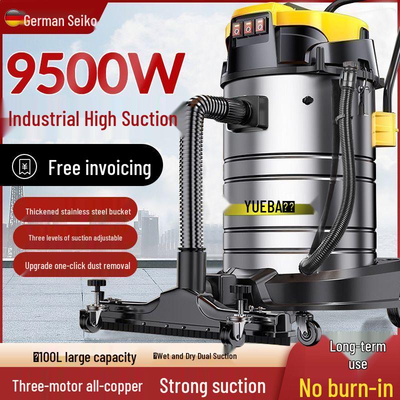 High-Power Industrial Vacuum Cleaner for Home, Auto, and Commercial Carpet Cleaning & Grout Sealing