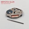 Japan Original Miyota GL24 Quartz Movement Mod Import Mechanism GL24 with Battery/Stem Parts