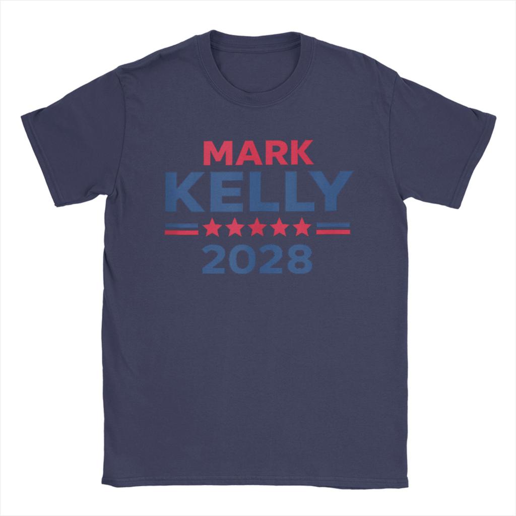 Unisex Senator Mark Kelly for President 2028 Campaign T Shirts Cotton Clothes Novelty Short Sleeve Tee Shirt New Arrival TShirt