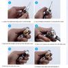 Faucets Handle Valves User Friendly Handle Switches Replacement for Bathroom