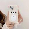 3D Rilakkuma iPhone 14/13/11 Compatible Phone Case for Apple 17/16/15/12 PROMAX 