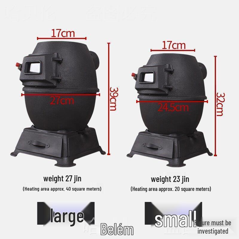 Cast Iron Dual-Use Indoor/Outdoor Heating Stove