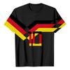 Men's Short Sleeve Graphic T-Shirt Crew Neck Casual Fit Lightweight Soft Fabric Comfortable Wear