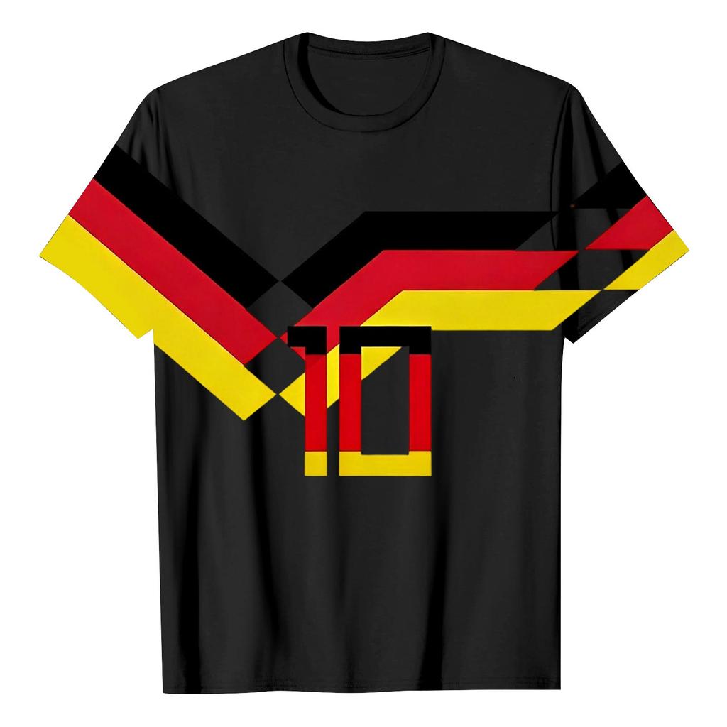 Men's Short Sleeve Graphic T-Shirt Crew Neck Casual Fit Lightweight Soft Fabric Comfortable Wear
