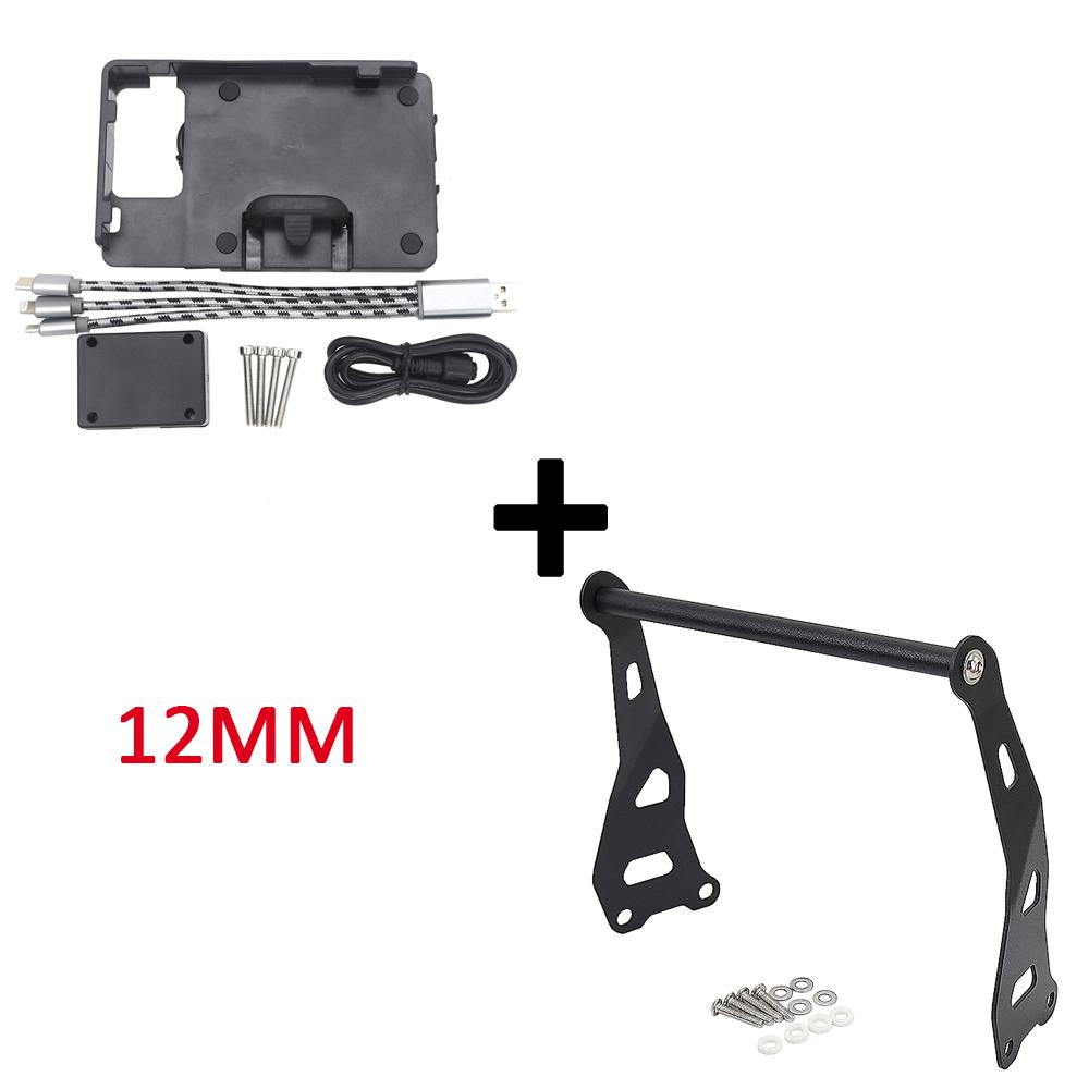 For ROYAL ENFIELD HIMALAYAN Motorcycle Windshield Stand Holder Phone Mobile Phone GPS Navigation Plate Bracket 2016 - 2020 2019