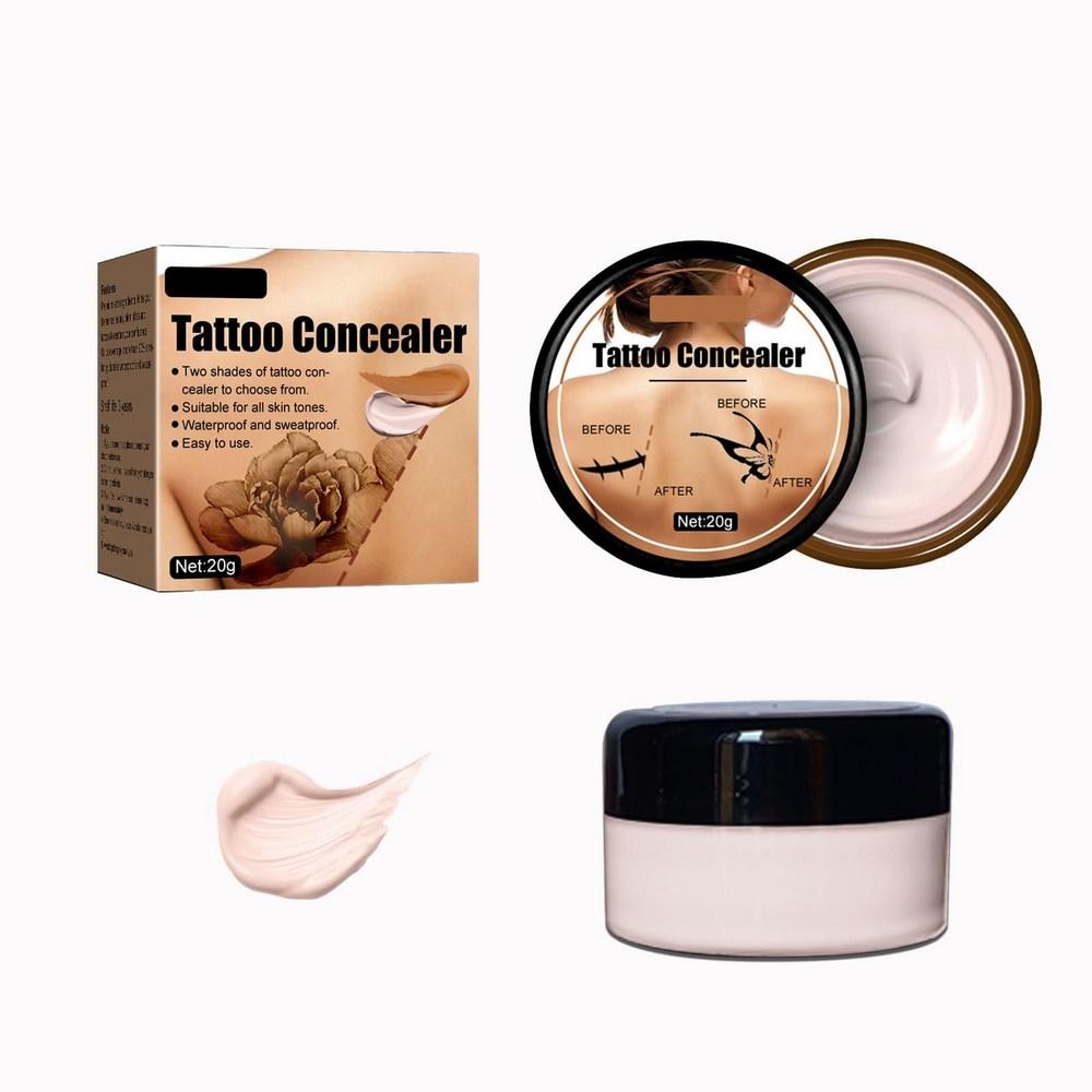 Women's Cover-Up Waterproof Concealer Kit Light Body Leg 1 pcs