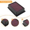 Motorcycle Air Filter Portable Replacement for BMW C600 Sport 2012-2018