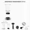 French Style Press Coffee Pot Portable Hand Pour Coffee Maker Coffee Machine Coffee Kettle  Camping